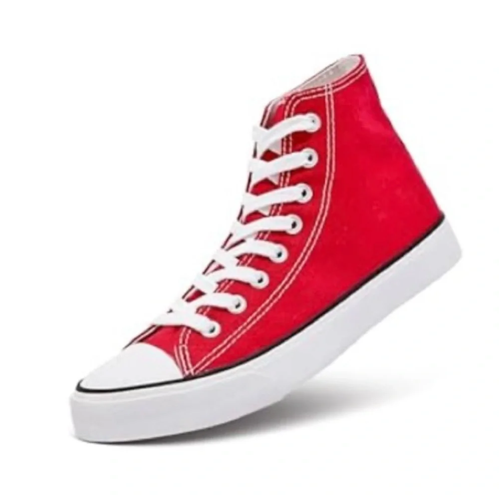 Women’s High Top Lace Up Canvas Sneaker